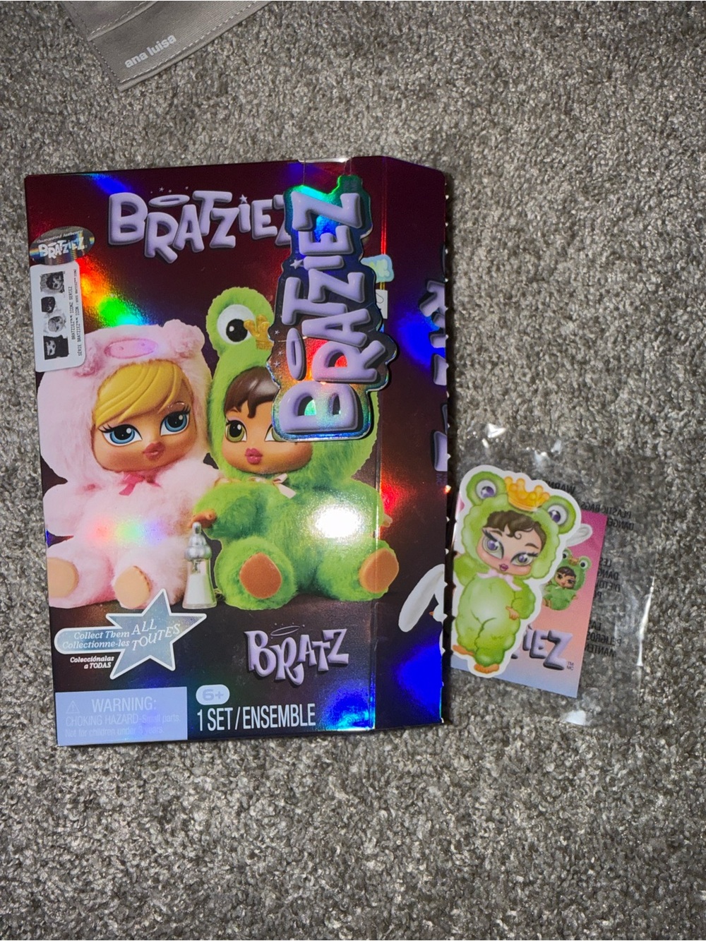 Bratzillaz Bratz Babyz Doll Set - Yasmin Green & Pink Costume